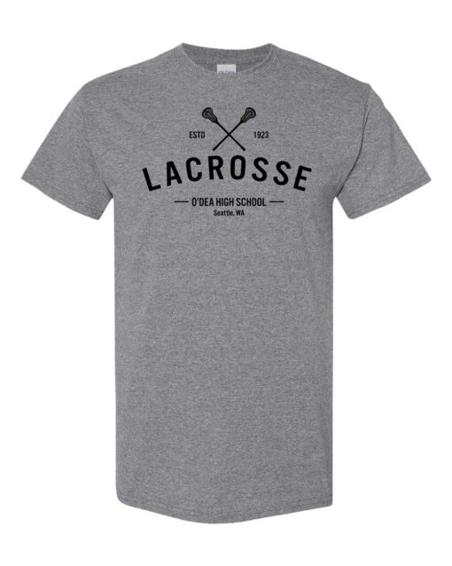 O'Dea Lacrosse Graphite Heather T-Shirt